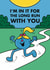 Mr. Men Valentine's Day Card - In It For The Long Run - Little Miss Somersault created by Mr. Men