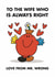 Mr. Men Valentine's Day Card - For Wife - Always Right From Mr. Wrong Card created by Mr. Men
