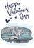 Classic Valentine's Day Card - Spurs - Tottenham Hotspur Stadium created by Moo & Snip