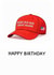Funny Birthday card – Political parody – Make old age great again created by From the Boathouse