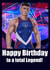 Gladiators Legend Birthday card created by Martyn With A Y