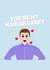 Cute Schitt’s Creek Valentine’s Day card for the Mariah Carey in your life created by Geeky Schitt