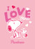 Cute Valentine’s Card – Snoopy – For Partner created by Danilo