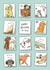Cute Birthday Card - Dogs - Stamps created by Becca Hall illustration