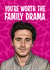 Cheeky Valentine's Day Card - Brooklyn Beckham - You're Worth The Family Drama created by Atwood & Atwood