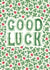 Classic Good Luck Card - Clovers created by Elena O'Neill