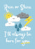 Cute Love And Friendship Card - Rain Or Shine created by Giddy Kipper