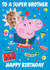 Personalised Peppa Pig Birthday Photo Card - For Brother created by Danilo