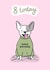 Cute Birthday Card - 8th - French Bulldog created by Fliss Muir