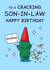 Funny Birthday Card - For Son-In-Law - Cracking Birthday created by Cheeky Legends