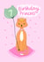 Cute 7th Birthday Card - Birthday Princess - Cat created by Fliss Muir