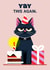 Funny Birthday Card - Grumpy Cat - Yay This Again created by Folio | Ian Owen