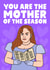 Fun Mother's Day Card - Lady Whistledown - The Mother Of The Season - Bridgerton created by Studio Doodles
