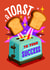 Fun Congratulations/Exams Card - A Toast To Your Success - Toast created by Folio | Ian Owen