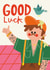 Funny Good Luck Card - Pigeon - Poop created by AbiGoLucky