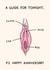Cheeky Rude Pussy Licking Anniversary Card For him/Her - A Vagina Eating Guide created by YAWN DESIGNS