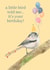 A Little Bird Told Me It’s Your Birthday – Cute Bird & Balloons Card created by Jen Winnett