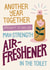 Funny Anniversary Card - Toilet Air-Freshener - Another Year Together created by Christine Cuddihy Illustration
