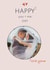 Cute photo anniversary card- Happy you+me  card  created by Kaytealogy 