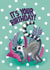 Cute Lemur Birthday Card for Wildlife Lovers created by Pixiecraft