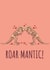 Funny Valentine's Card - Roar-mantic - Cute T-Rex Skeleton Dinosaur created by Tom Hobbs