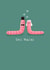 Cute Wedding Card - Worms - Soil MAtes created by Becky Down