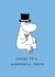 Cute Father’s Day Card - ‘Cheers To A Wonderful Pappa’ - Moomin created by Moomin Characters