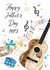 Traditional Father's Day Card - For Pops - Guitar created by Katie Phythian Design