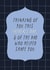 Classic Father's Day Card - Bereaved Dad - Thinking Of You created by Sweetlove Press