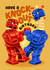 Classic Birthday Card - Retro Robots - Rock'em Sock'em created by Folio | Ian Owen