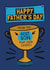 Funny Father's Day Card - From The Best Son - Trophy created by Giddy Kipper