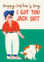 Funny Father's Day Card - I Got You Jack Shit - Dog created by AbiGoLucky