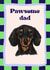 Sausage dog Father’s Day card created by Prezprints