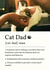 Funny Father's Day/Birthday Card - Cat Dad Definition created by Sundiva Designs