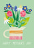 Pretty Mothers Day Card – Floral Bouquet – Happy Mother's Day created by Aida Khatmullina