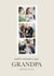 Classic Father's Day Card - For Grandpa - Photo Strip created by Choo Choo 