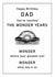 Funny Birthday Card for Dad – The Wonder Years Glasses Joke created by Oh Jeez!