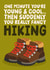 Funny Birthday Card - Hiking created by Studio Doodles