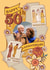 Pretty Anniversary Card - 50th - Golden created by Angie Spurgeon