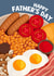 Classic Father’s Day Card - Full English Breakfast - Fry Up created by Pink Peach Cards