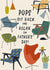 Classic Father's Day Card - Pops Sit Back And Relax - Mid Century Chairs created by Nina Raby - Jones