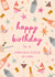 Classic Birthday Card - Sister In Law - Cocktails created by The Pattern Press