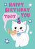 Cute Birthday Card - Cat - Trumpet created by Earlybird