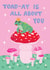 Cute Birthday Card - Toad Princess created by Earlybird