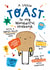 Funny Father’s Day Card - For Husband - Toast Pun created by Twisted Haggis