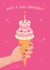 Classic Birthday Card - Cake Ice Cream created by Jo Podmore