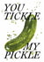 Funny Anniversary Card - Tickle My Pickle created by studio frewb