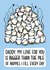 Funny Father's Day Card - For Daddy - Full Nappies created by TeePee Creations