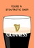 Classic Father's Day Card - You're A Stoutastic Dad - Guinness Pun created by YAWN DESIGNS