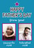 Funny Father's Day Photo Card - Favourite Child - Tolerated Child created by size3art
